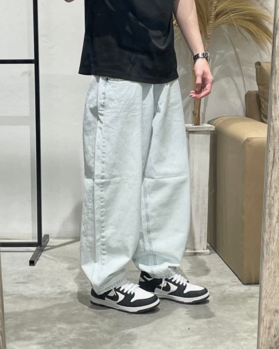 Pantalón Baggy Cielo