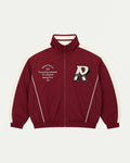 Campera Track Retro Bordó