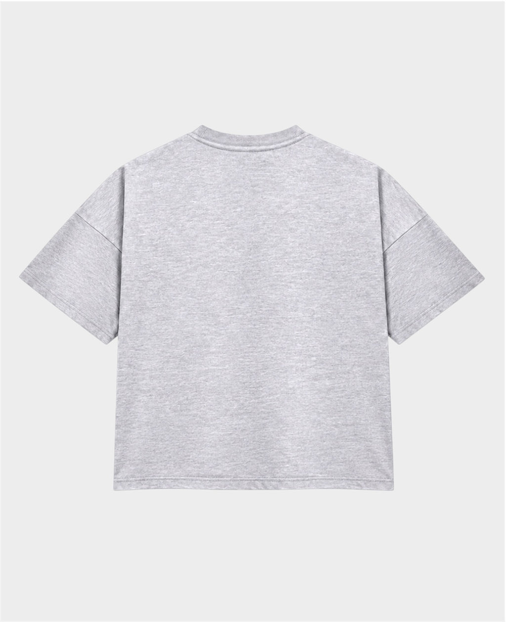 Remera Básica Boxy Gris