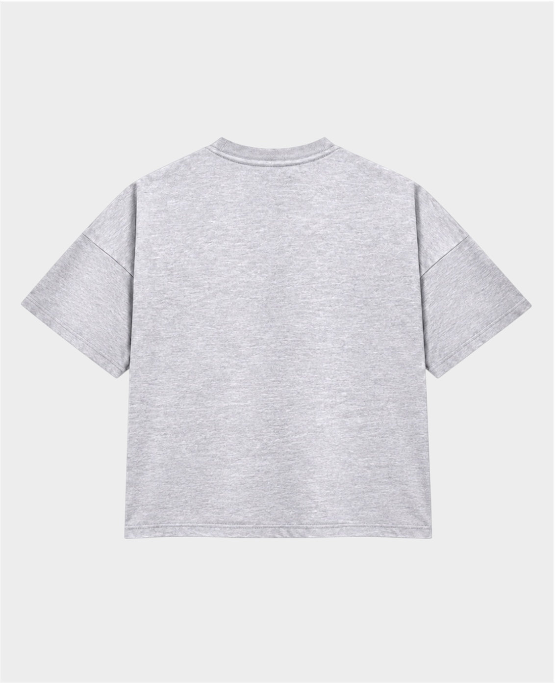 Remera Básica Boxy Gris