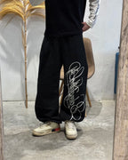 Joggin Baggy Tag Negro