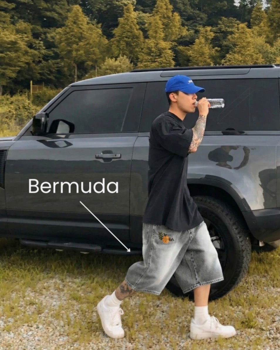 Bermuda Baggy Rose