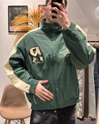 Campera Track Retro Verde