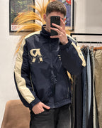 Campera Track Retro Azul