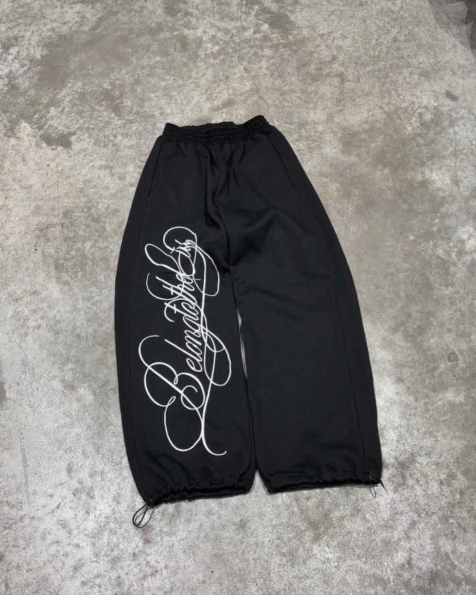 Joggin Baggy Tag Negro