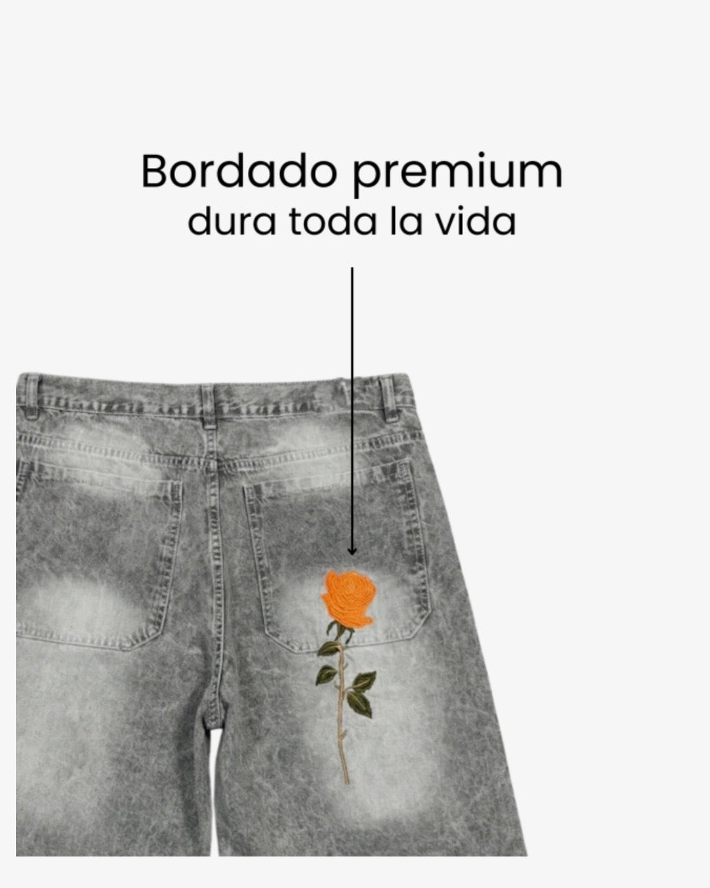 Bermuda Baggy Rose