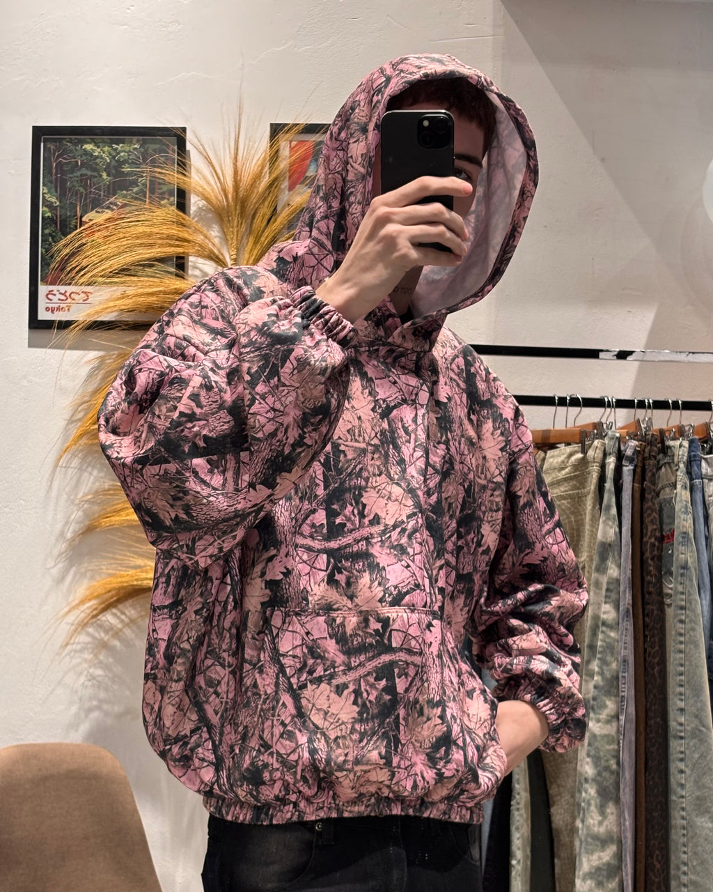 Hoodie Realtree Tono Rosa