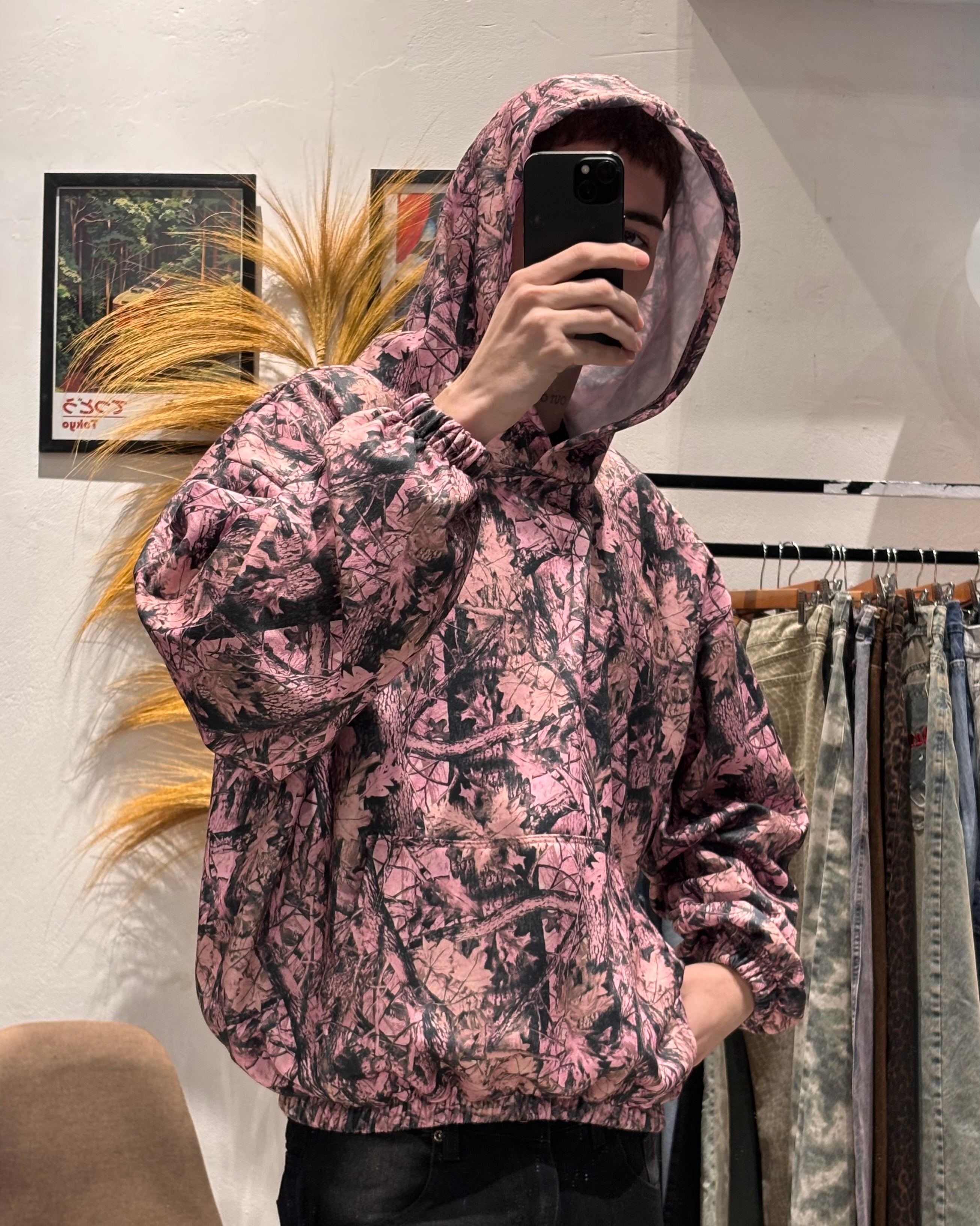 Hoodie Realtree Tono Rosa
