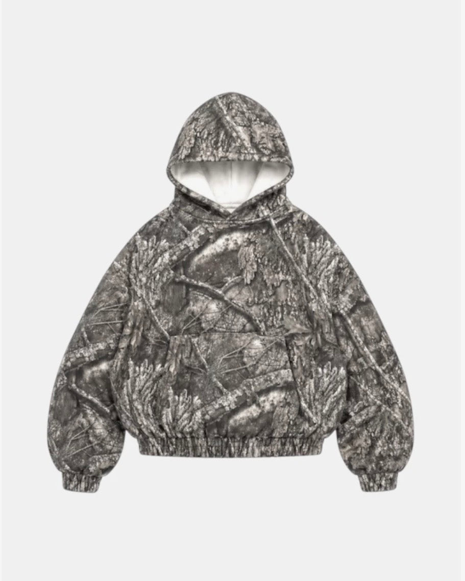 Hoodie Realtree Tono Gris