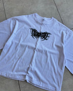 Remera Boxy Rebel Blanca
