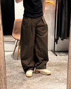 Pantalón Sastrero Rigido Marrón
