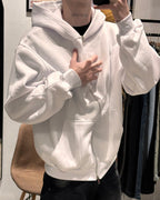 Campera Boxy Blanca