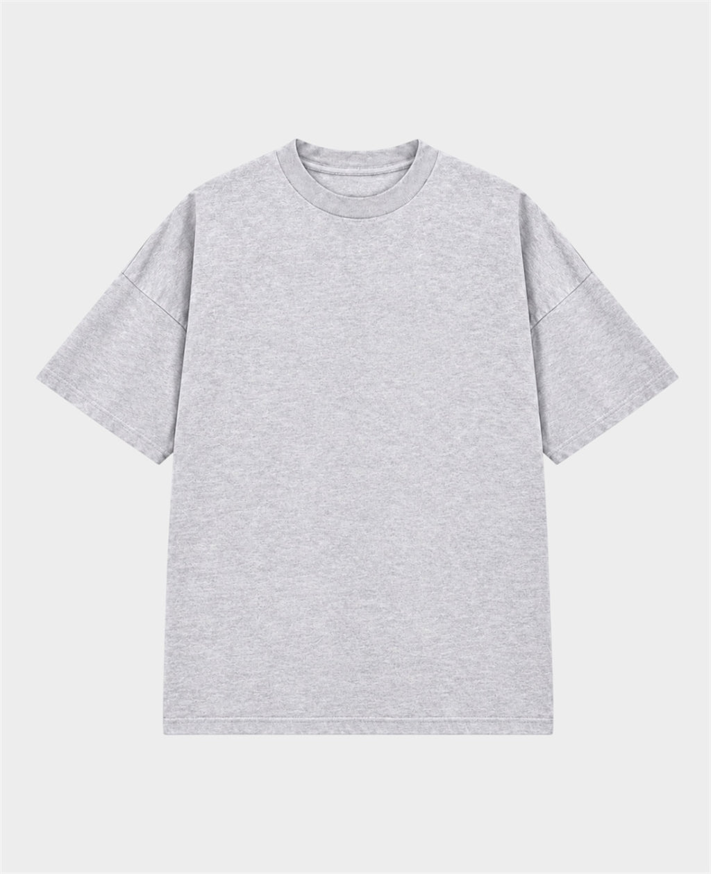 Remera Oversize Básica Gris