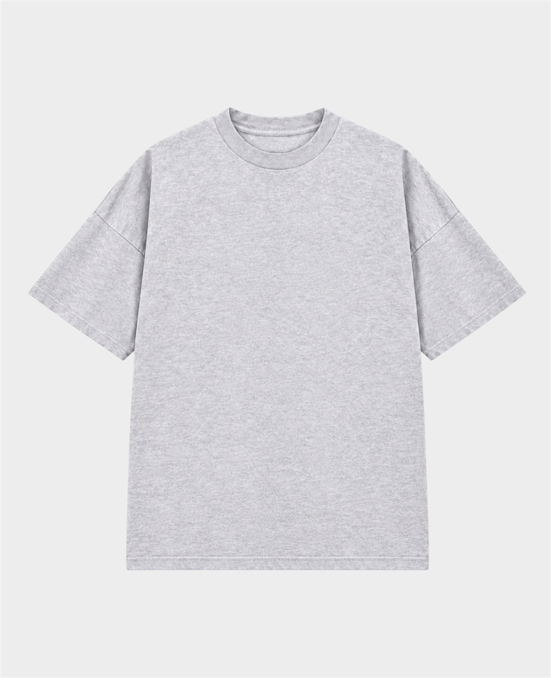Remera Oversize Básica Gris