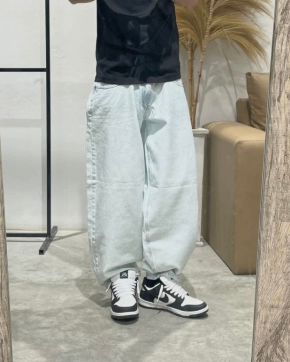 Pantalón Baggy Cielo