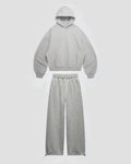 Conjunto De Algodón Soft Gris