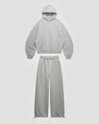 Conjunto De Algodón Soft Gris