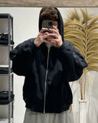 Campera Regular Negra