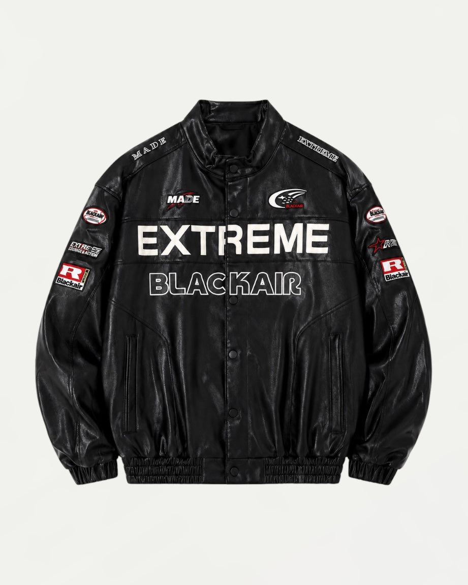 Campera De Cuero Premium Extreme