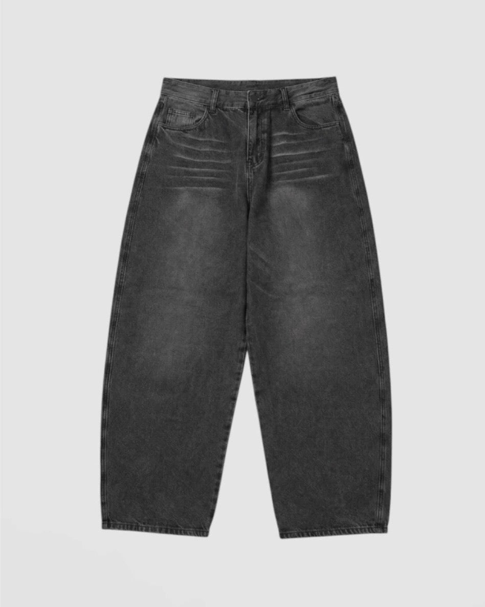 Pantalón Baggy Clásico Gris