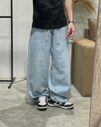 Pantalón Baggy Desgaste