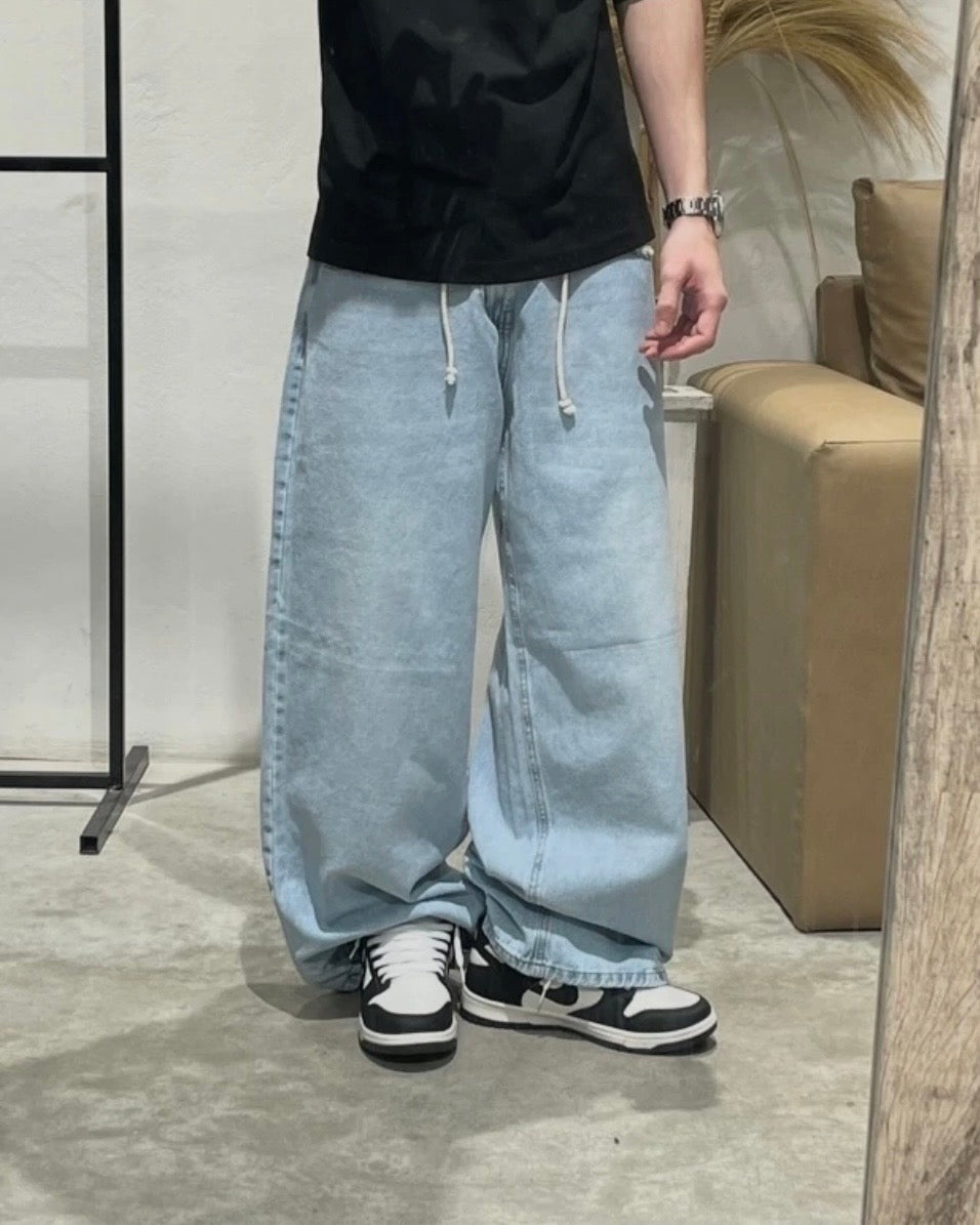 Pantalón Baggy Desgaste