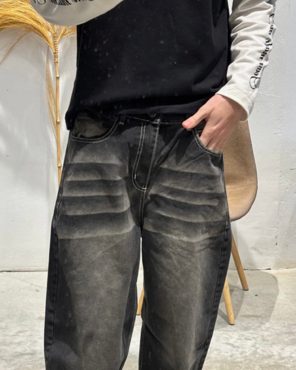 Pantalón Baggy Bordado Ferrari