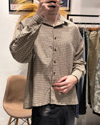 Camisa Oversize Marrón Milan