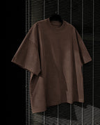 Remera Básica Boxy Marrón