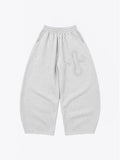 Pantalón Joggin SuperBaggy Cruz Gris Melange