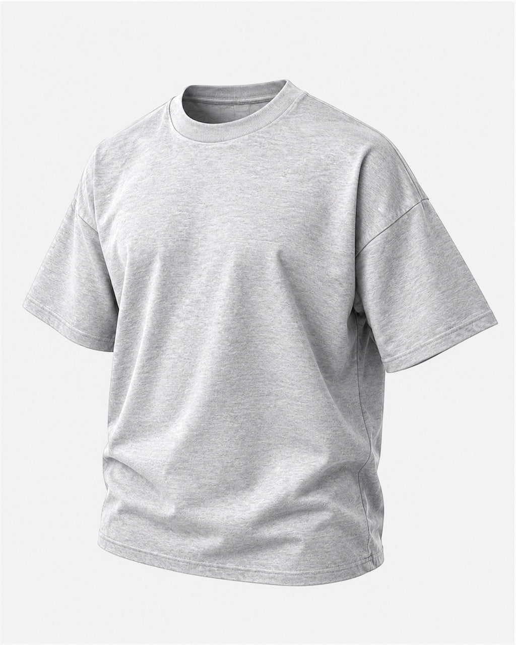 Remera Oversize Básica Gris