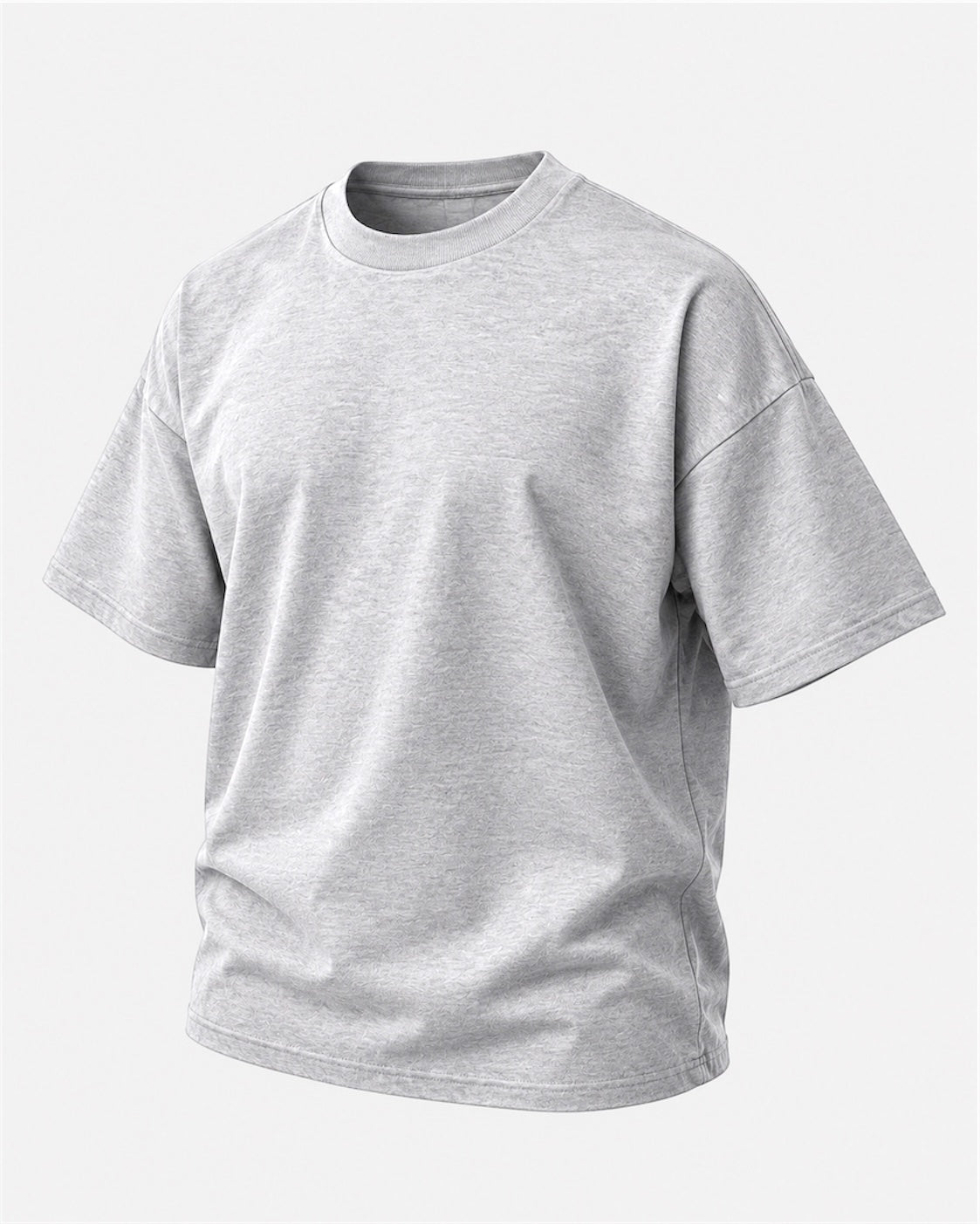 Remera Oversize Básica Gris