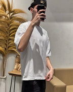 Remera Básica Boxy Blanca
