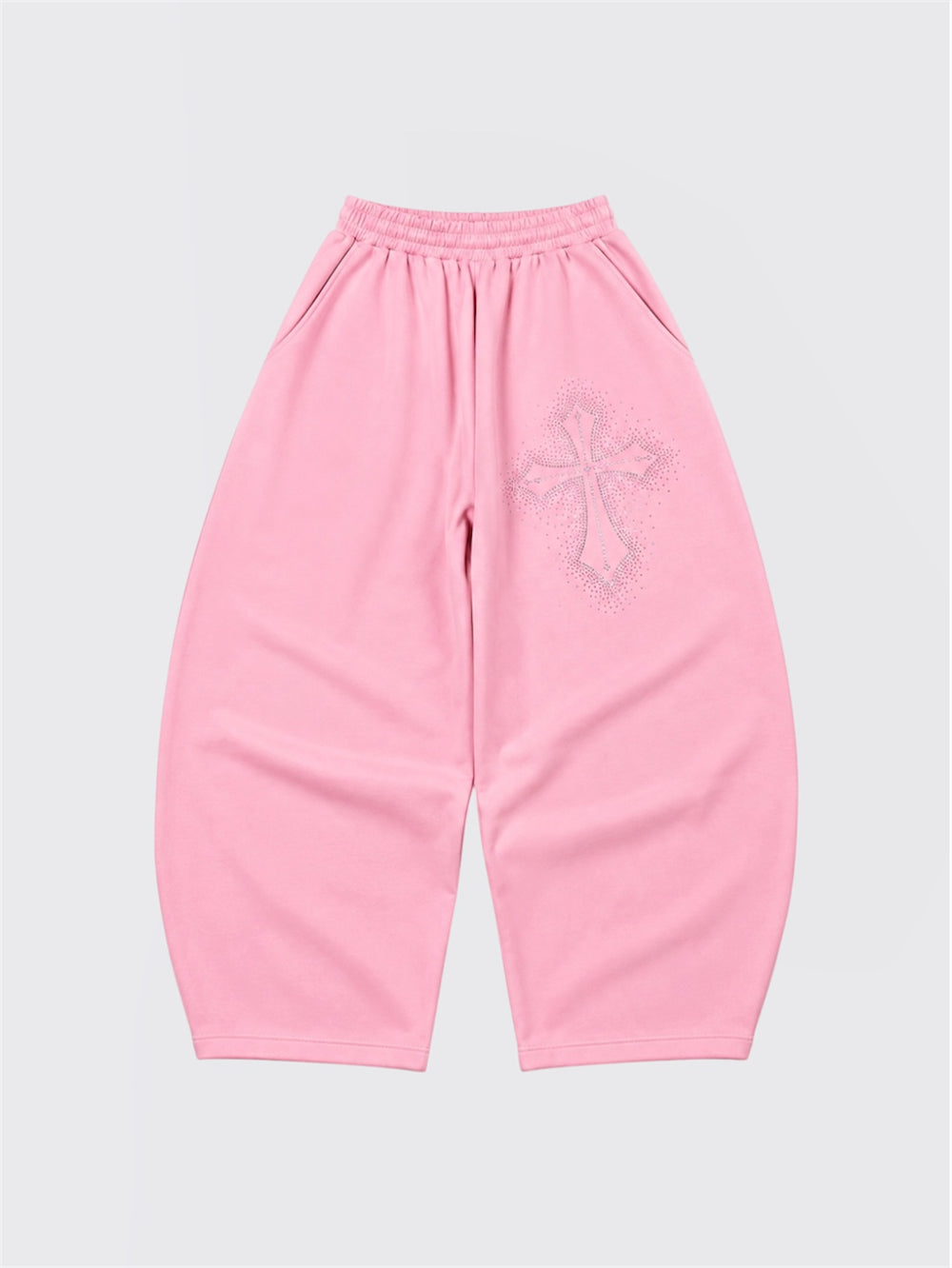 Pantalón Jogging SuperBaggy Cruz Rosa