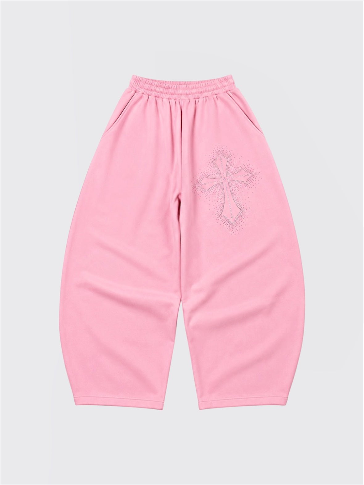 Pantalón Jogging SuperBaggy Cruz Rosa