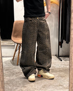 Pantalón Baggy Animal Print