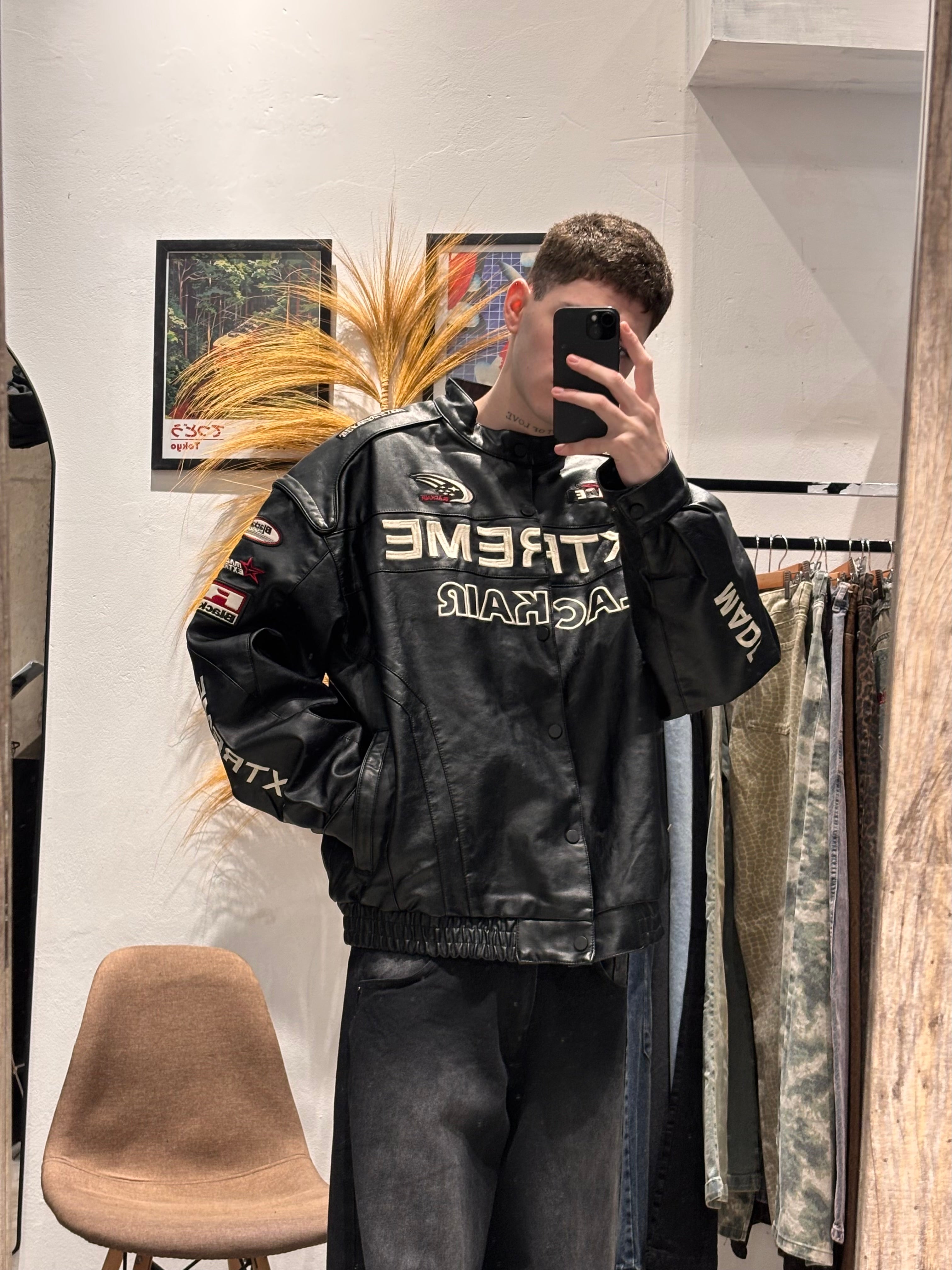Campera De Cuero Premium Extreme