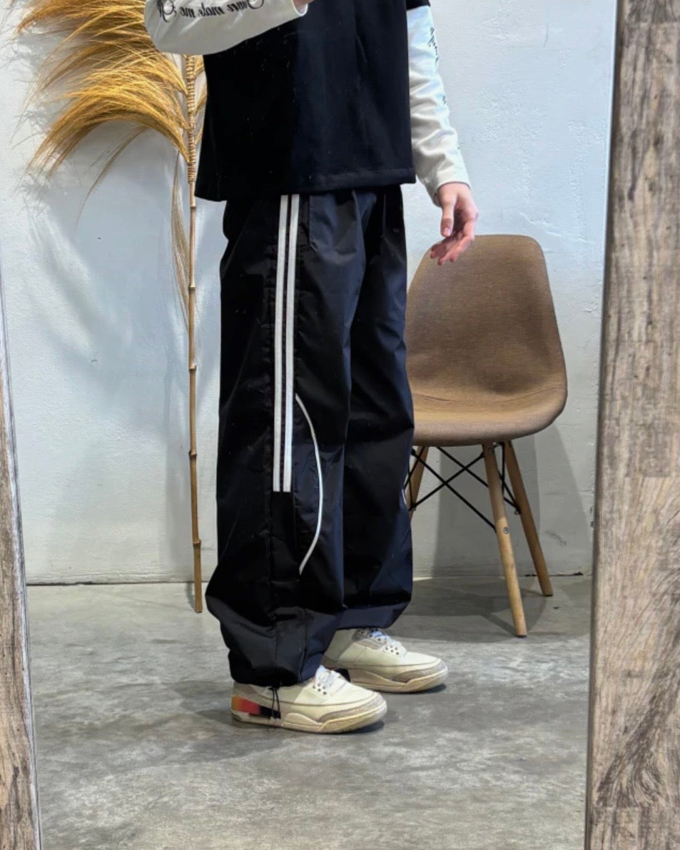 Pantalón TrackPant Rompevientos Negro
