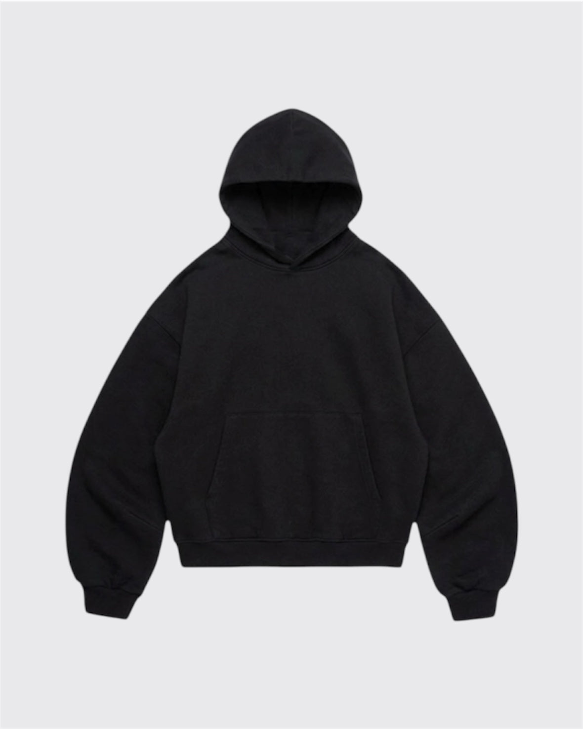 Hoodie Negro Básico