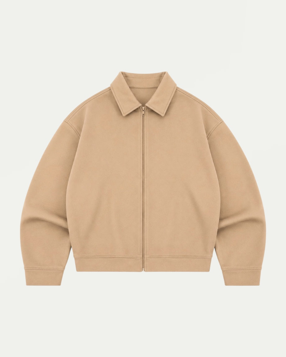 Campera Minimalista Valentino Beige