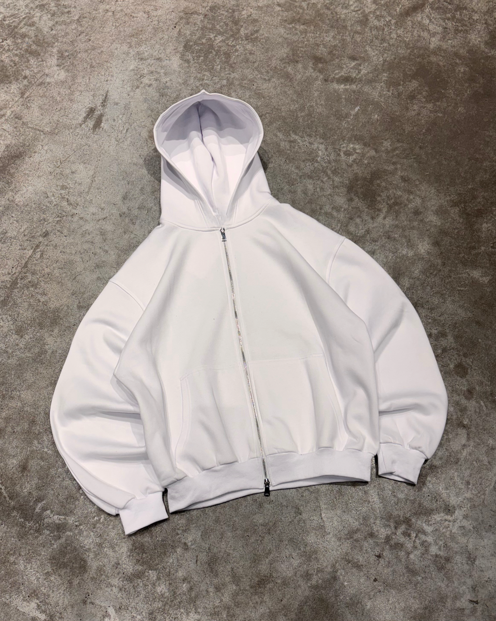 Campera Boxy Blanca