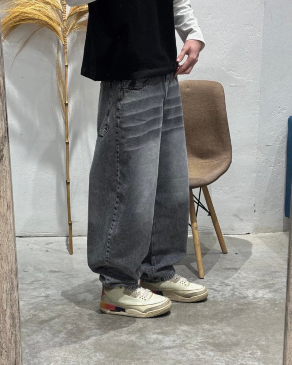 Pantalón Baggy Bordado Tradicional