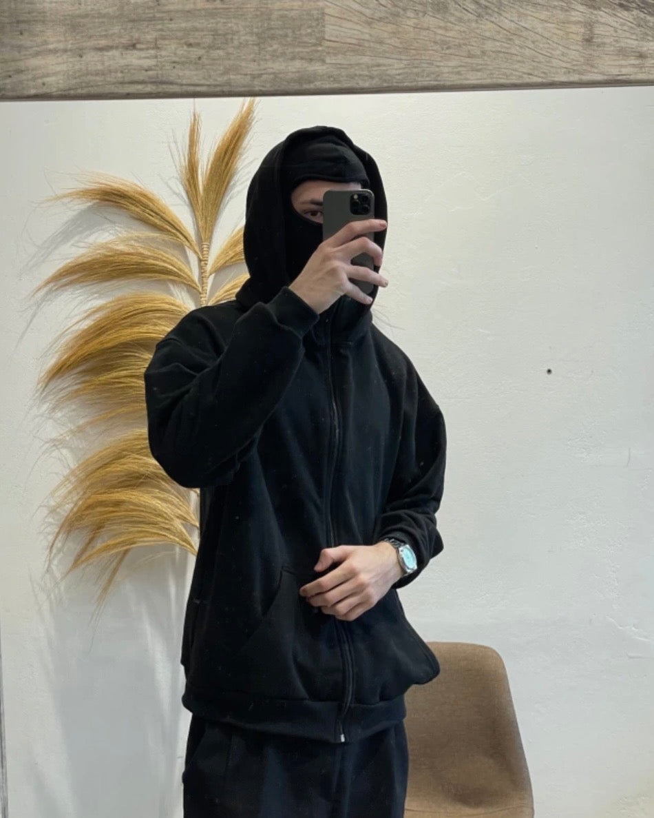 Campera Balaclava Negra