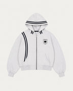 Campera Boxy Tennis Club Gris