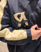 Campera Track Retro Azul