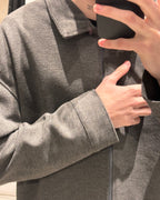 Campera Minimalista Valentino Gris