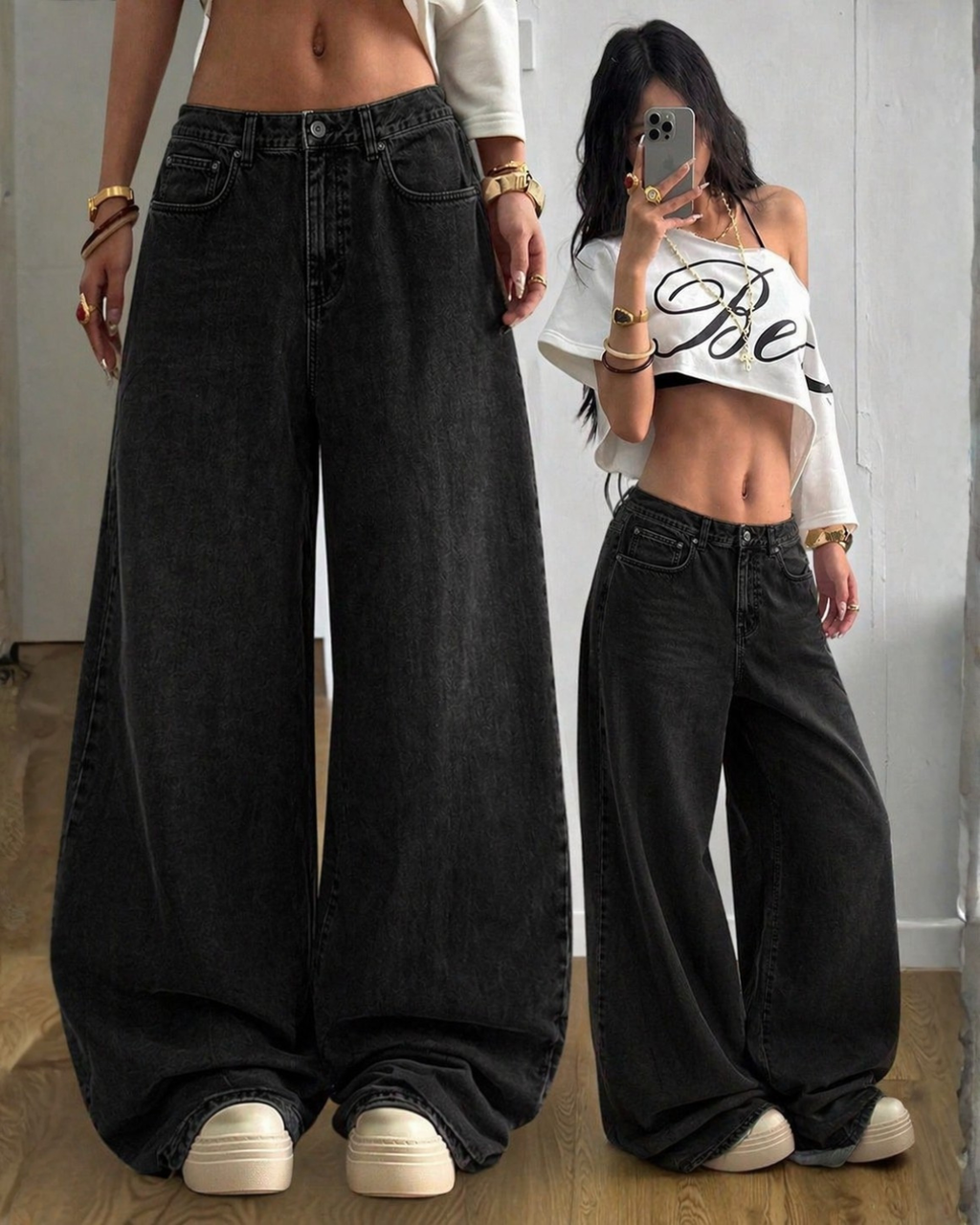 Pantalón SuperBaggy Carbón