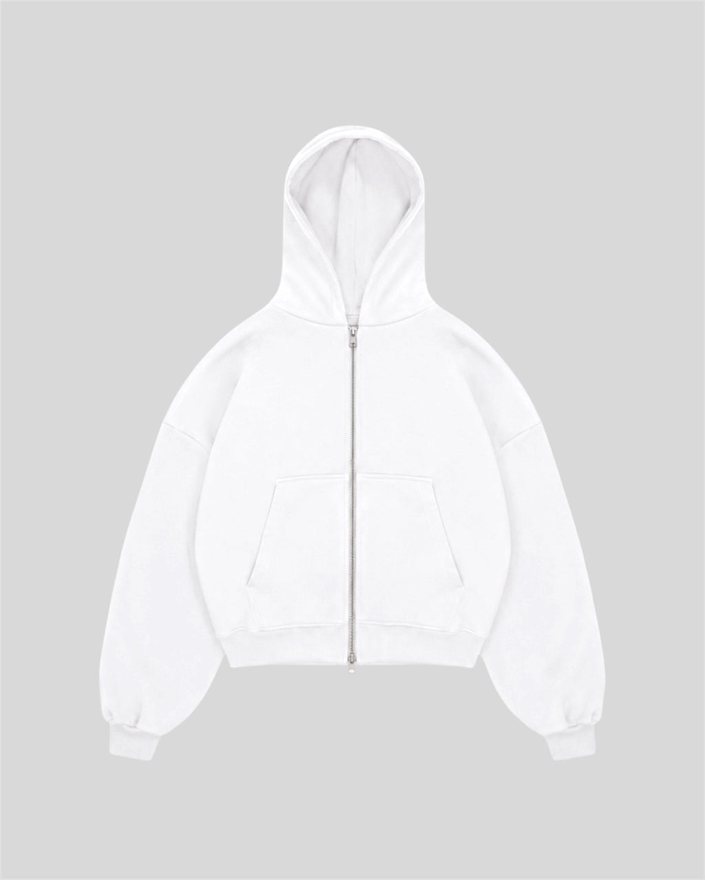 Campera Boxy Blanca