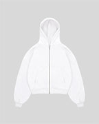 Campera Boxy Blanca