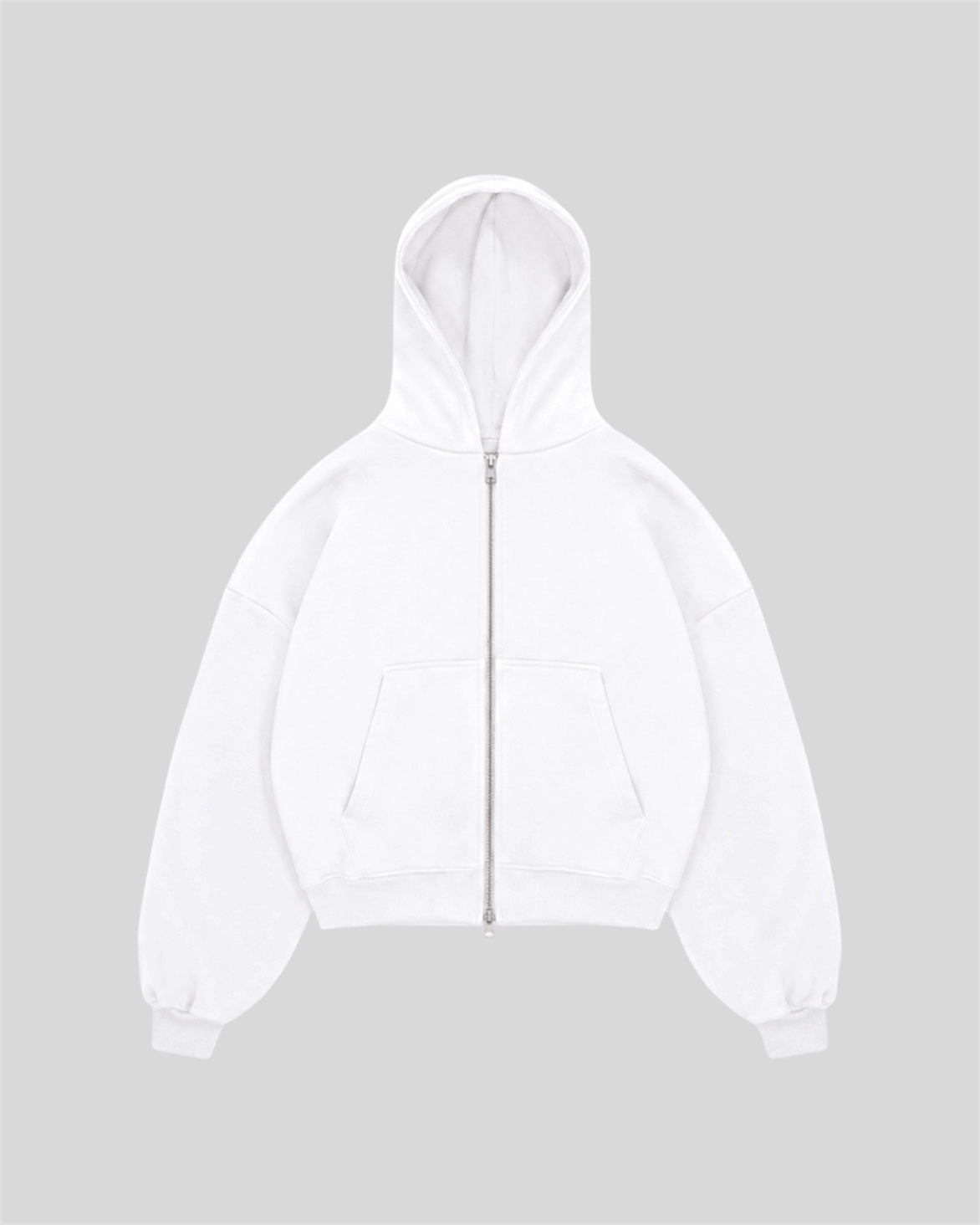 Campera Boxy Blanca